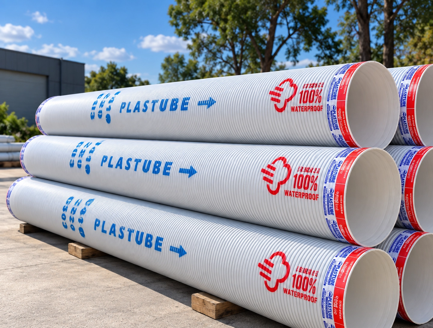 PVC Lined Column Formwork
