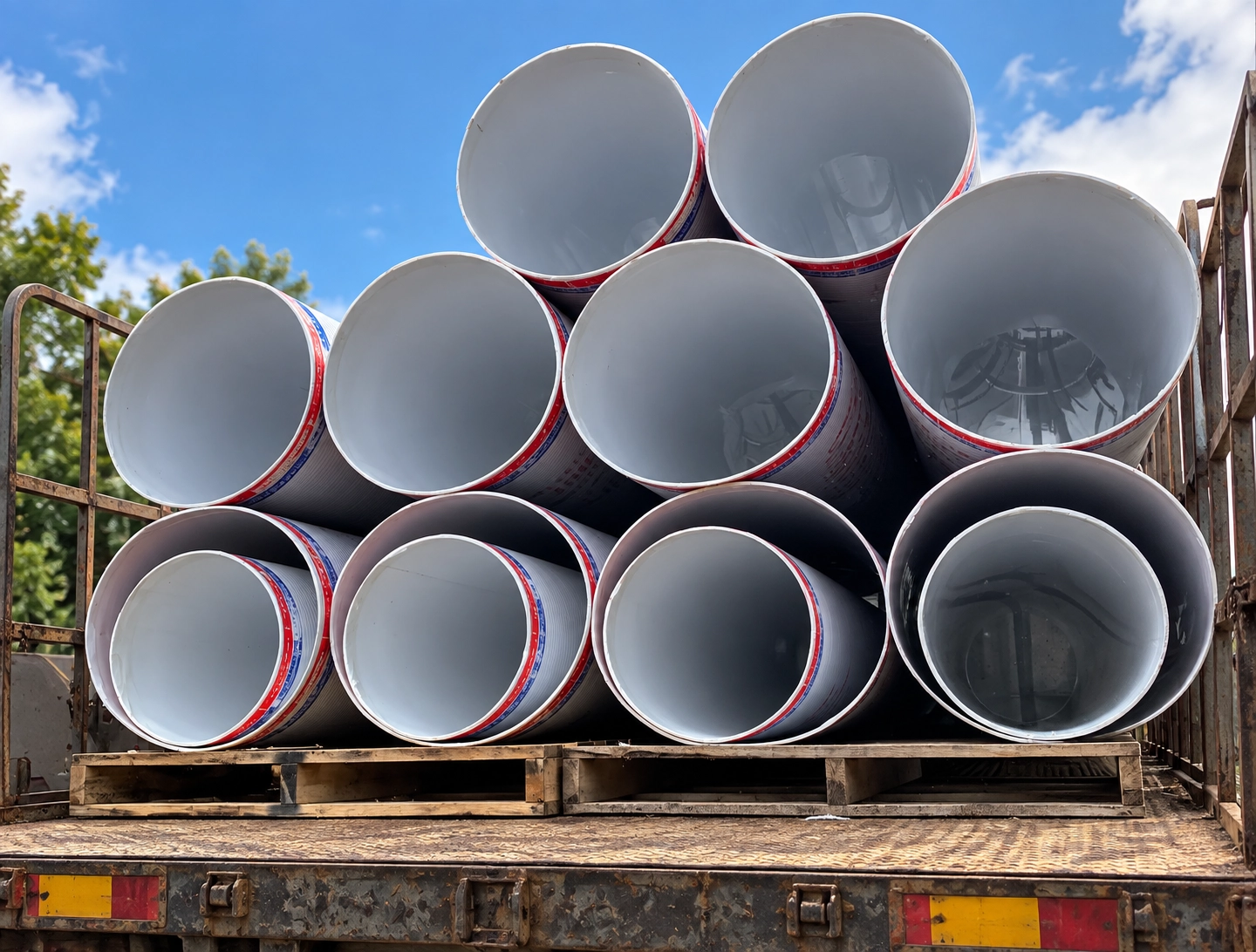 PVC Lined Column Formwork